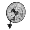 95 W ipari fali párásító ventilátor 56 cm – Távirányítós oszcilláló faliventilátor vízpermettel, IP44 védelemmel és intelligens hőmérséklet-szabályozással