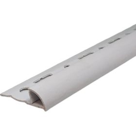   OX 6-7-8-10-12 mm Íves csempeszegély élvédő domború fehér szín választható méret