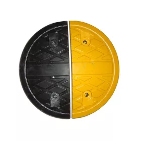 Fekvőrendőr 45 mm magas 350 mm széles végelem, forgalom lassító küszöb