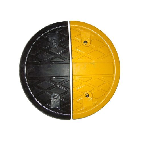 Fekvőrendőr 45 mm magas 350 mm széles végelem, forgalom lassító küszöb B02/45