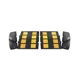  Fekvőrendőr 30 mm magas 600 mm széles 225 mm hosszú végelem, forgalom lassító küszöb, 07 