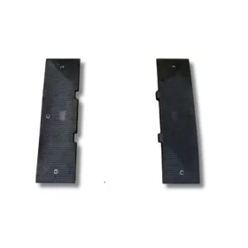   Fekvőrendőr 50 mm magas 900 mm széles 250 mm hosszú végelem, forgalom lassító küszöb, B08