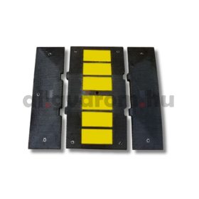   Fekvőrendőr 50 mm magas 900 mm széles 250 mm hosszú végelem, forgalom lassító küszöb, B08