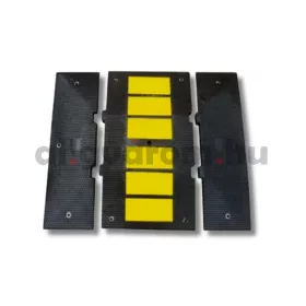   Fekvőrendőr 50 mm magas 900 mm széles 250 mm hosszú végelem, forgalom lassító küszöb, B08