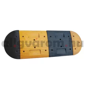  Fekvőrendőr 35 mm magas 500 mm széles végelem, forgalom lassító küszöb, B09, 35 