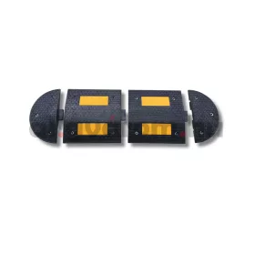  Fekvőrendőr 50 mm magas, 500 mm széles, 2 x 500 mm hosszú köztes elem, forgalom lassító küszöb B28_50 