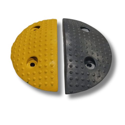 Fekvőrendőr 60 mm magas 300 mm széles végelem, forgalom lassító küszöb, B31