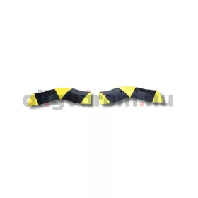   Fekvőrendőr hullámos 40 mm magas, 300 mm széles, 1000 mm hosszú köztes elem, forgalom lassító küszöb B88/40
