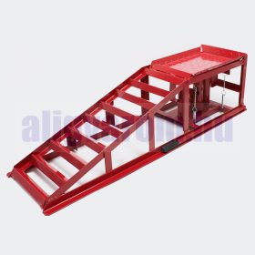   Felhajtó bemutató rámpa extra beépített emeléssel. Rámpa kiállításhoz, szereléshez, bemutatóhoz 1000 kg teherbírás/db 375 mm magas