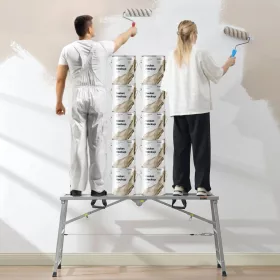 Munkaplatform állítható magasságú fellépő és állvány 360 kg teherbírással