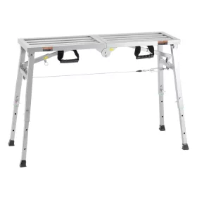   Munkaplatform 180 kg teherbírású állítható magasságú (500-740mm) fellépő és állvány 