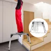 Alumínium munkaplatform összecsukható, állítható magasságú, 150 kg teherbírású állvány
