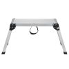 Alumínium munkaplatform összecsukható, kompakt, 150 kg teherbírású állvány