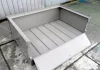 Alacsony gitterbox nyitható oldalfal Méret belül 0,3 m³ 1200x800x340 mm 1000 kg EUR raklap méretű tárolóláda