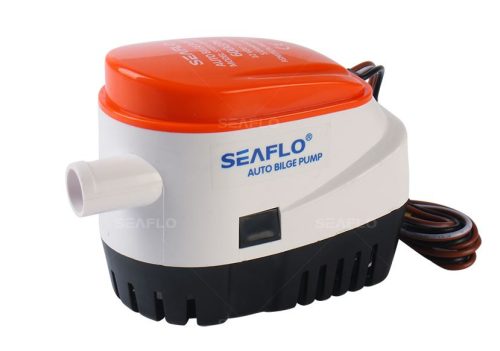 Fenékszivattyú Seaflo automata búvárszivattyú 12V 48W 2210 liter/óra szállítás vízszint kapcsolóval