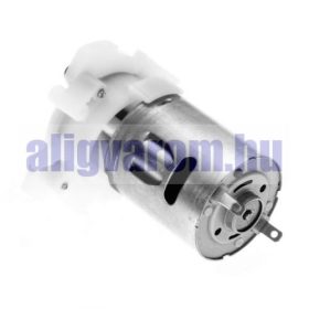   Fogaskerék szivattyú 12V 1,4A 60 l/h pici vízszivattyú vízpumpa 4 mm bilincses
