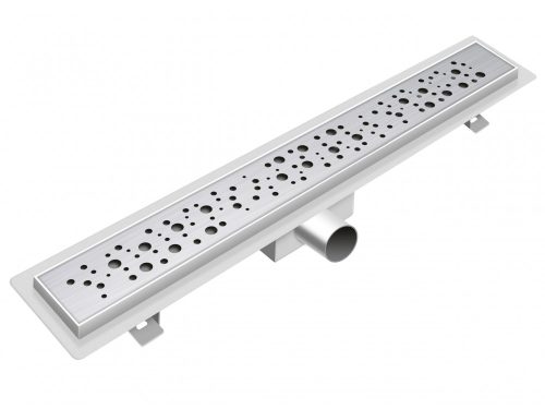 Rozsdamentes zuhanyfolyóka csepp mintázatú 60 cm 