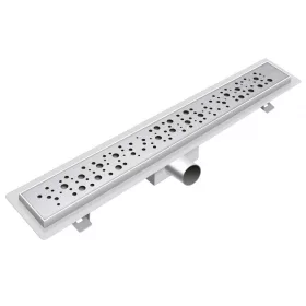 Rozsdamentes zuhanyfolyóka csepp mintázatú 80 cm