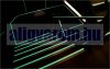 Foszforeszkáló világító szalag öntapadó kivitel 100mm x 1 méter Vészvilágító jelző, nem fluoreszkáló, az más!