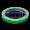 Foszforeszkáló világító szalag öntapadó kivitel 15mm x 10 méter Vészvilágító jelző, nem fluoreszkáló, az más!