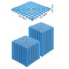 PVC vízelvezető padlólap 50 darabos  30x30 cm kék moduláris csúszásmentes burkolat készlet