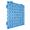 PVC vízelvezető padlólap 55 darabos 30x30 cm kék moduláris csúszásmentes burkolat készlet
