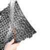 PVC vízelvezető padlólap 12 darabos 30x30 cm fekete csúszásmentes moduláris burkolat készlet 