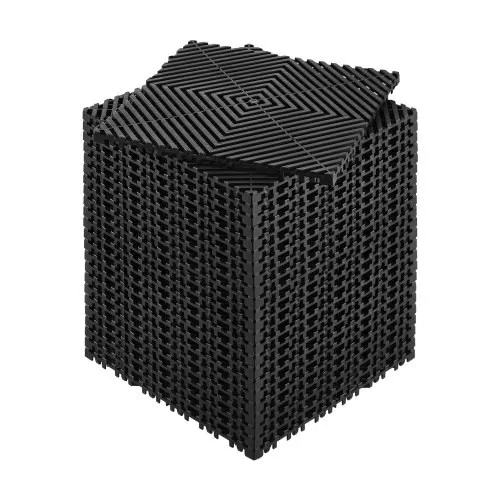 24 db Drainage padlóburkoló lap garázshoz 31x31 cm vízelvezető burkolat