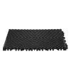24 db Drainage padlóburkoló lap garázshoz 31x31 cm vízelvezető burkolat