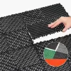 24 db Drainage padlóburkoló lap garázshoz 31x31 cm vízelvezető burkolat