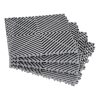 Vízelvezető padlólap 24 db szürke garázspadló 31x31 cm moduláris PP padlóburkolat összepattintható kivitel
