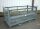Dupla széles gitterbox. Széles rácsos tároló konténer Méret belül 2230x1110x940 mm 1500 kg Gitterbox