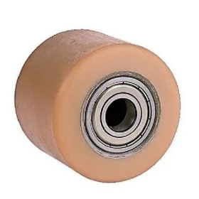  Ø 75x80 mm urethan raklapemelő görgő Átmérő 75 mm Szélessége 80 mm Tengely 17 mm 