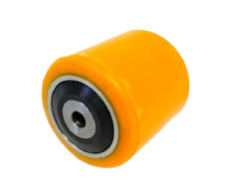 Linde T16 T20 Ø 85x105 mm villagörgő raklapemelő, raklapmozgató uretán poliuretán  Átmérő: 85 mm  Szélesség: 110 mm  Tengely: 12 mm