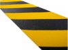 Csúszásgátló csíkok 150x610 mm sárga-fekete figyelmeztető jelöléssel 5 db öntapadós csúszásmentesítő szalag 