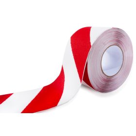   Csúszásgátló csúszásmentesítő szalag 25 mm széles 18,3 méter hosszú csíkos öntapadó időjárás álló ragasztós csík