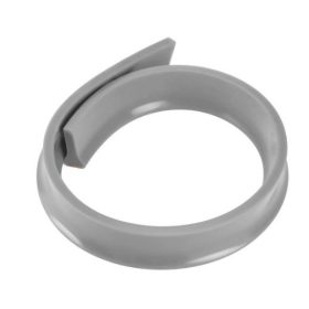 Padlóra ragasztható kifolyó víz határoló szilikon gát szürke színben 0,5m