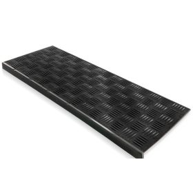   Csúszásgátló gumilap lépcsőre 25x65 cm halszálka mintás lépcsőfok gumiburkolat