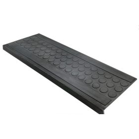   Csúszásgátló gumilap lépcsőre 25x75 cm pöttyös lépcsőfok gumiburkolat