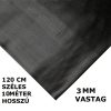 SBR 10 méter 3x1200 mm Bordás gumiszőnyeg sűrűn csíkozott 120 cm széles 10 méter hosszú 3 mm vastag tekercs gumi védőborítás