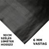 SBR 10 méter 6x900 mm Bordás gumiszőnyeg 90 cm széles 10 méter hosszú 6 mm vastag tekercs gumi védőborítás
