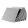 Moduláris garázspadló burkolólap 25 db-os készlet 305x 305x13,4 mm ezüst színben