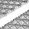 Moduláris garázspadló burkolólap 25 db-os készlet 305x 305x13,4 mm ezüst színben