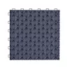 Garázspadló burkolólap 50 darabos készlet 305x305x13,4 mm grafitszürke
