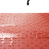 Garázspadló burkolólap 25 db-os készlet 305x305x13,4 mm ipari minőségű, csúszásmentes, piros színben
