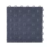 Garázspadló burkolólap készlet 305x305x13,4 mm 25 darabos szett grafitszürke