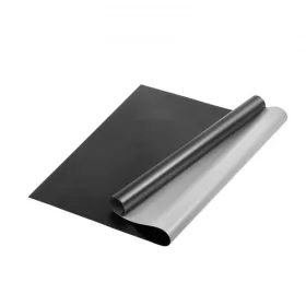   PVC padlószőnyeg 200x100 cm 1,5 mm vastag fekete edző- és jógaszőnyeg hordtáskával