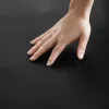 PVC padlószőnyeg 200x100 cm 1,5 mm vastag fekete edző- és jógaszőnyeg hordtáskával