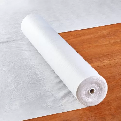 Padló- és felületvédő fólia 99,1 cm × 30,4 m fehér professzionális padlóvédő szőnyeg PE réteggel