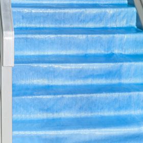   Padló- és felületvédő szőnyeg  25,6x1 m kék padlóvédő fólia PE réteggel